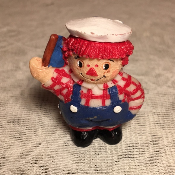 Vintage Raggedy Annie & Andy Mini Tea Set Decoration - Picture 6 of 9